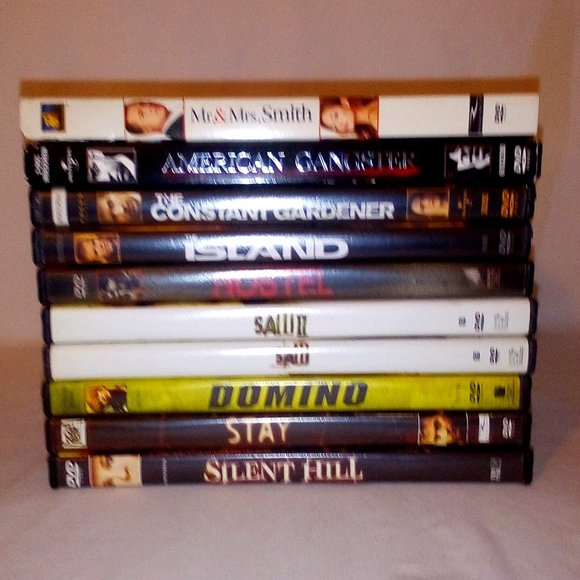 DVD Movie Bundle (10):  Action, Horror, Thriller, Drama Mix - Picture 1 of 3